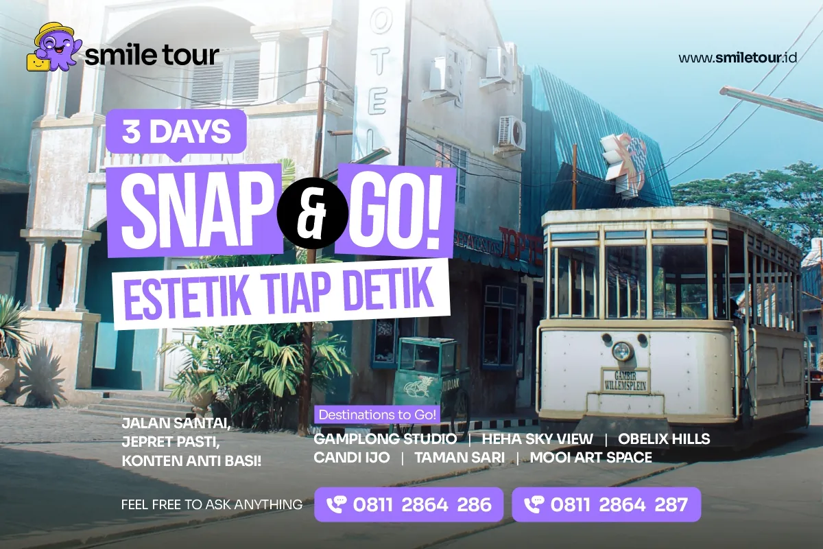 3D2N Snap and Go! Estetik tiap Detik