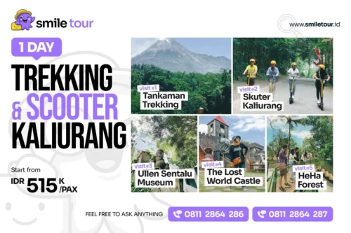 Paket Wisata Jogja Trekking Scooter Kaliurang