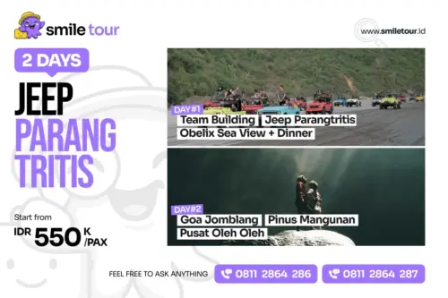 Paket Gathering Jogja 2 Hari 1 Malam