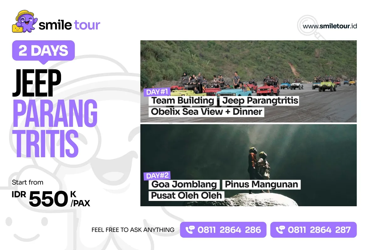 Paket Gathering Jogja 2 Hari 1 Malam