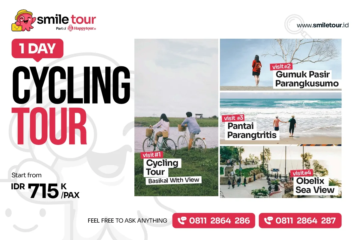 Paket Wisata Jogja 1 hari