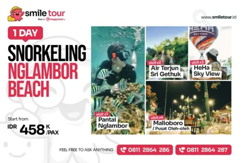 Paket Wisata Jogja 1 hari
