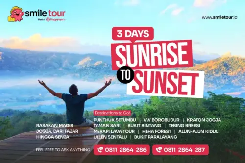 Paket Wisata Jogja 3 hari