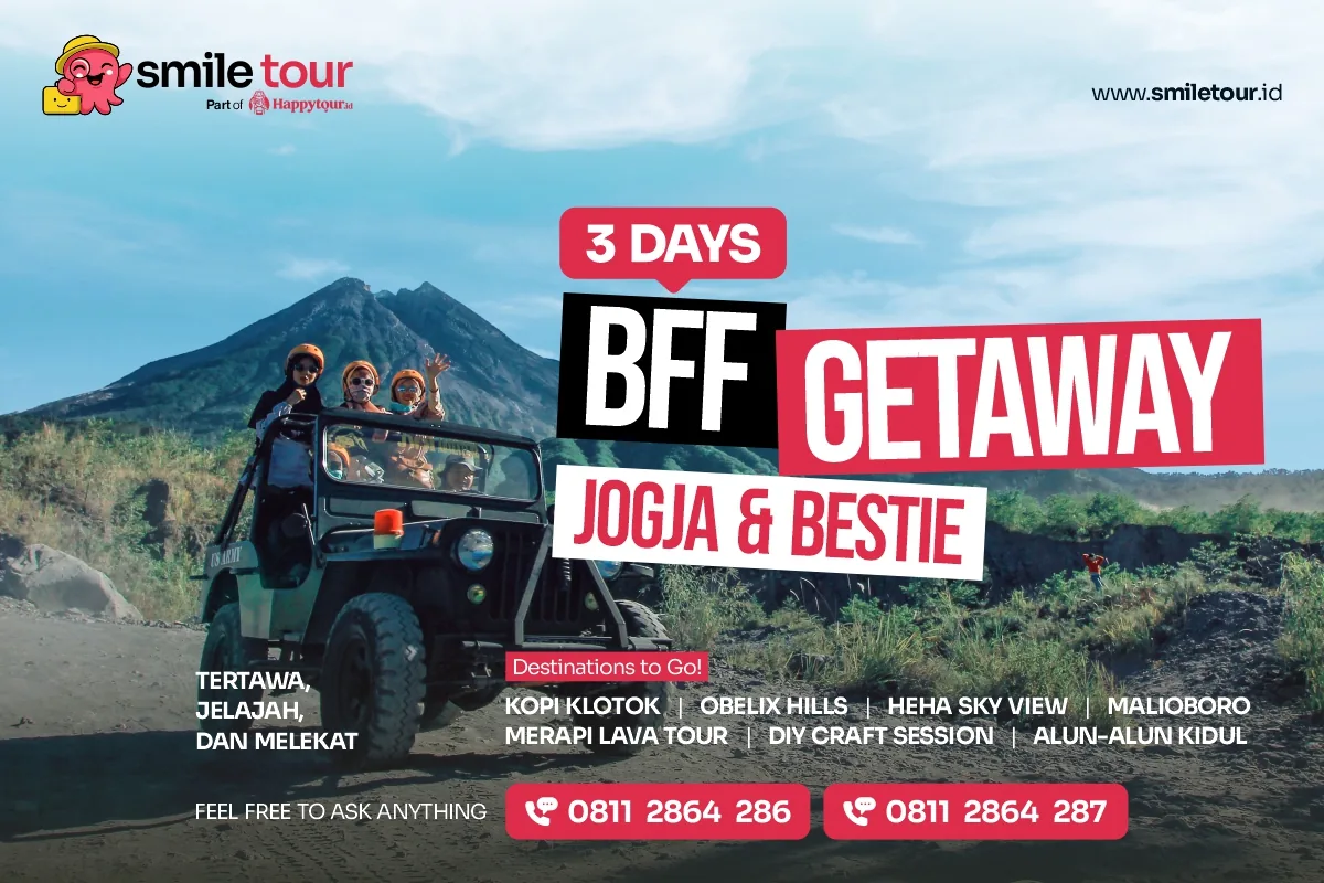 Paket Wisata Jogja 3 hari